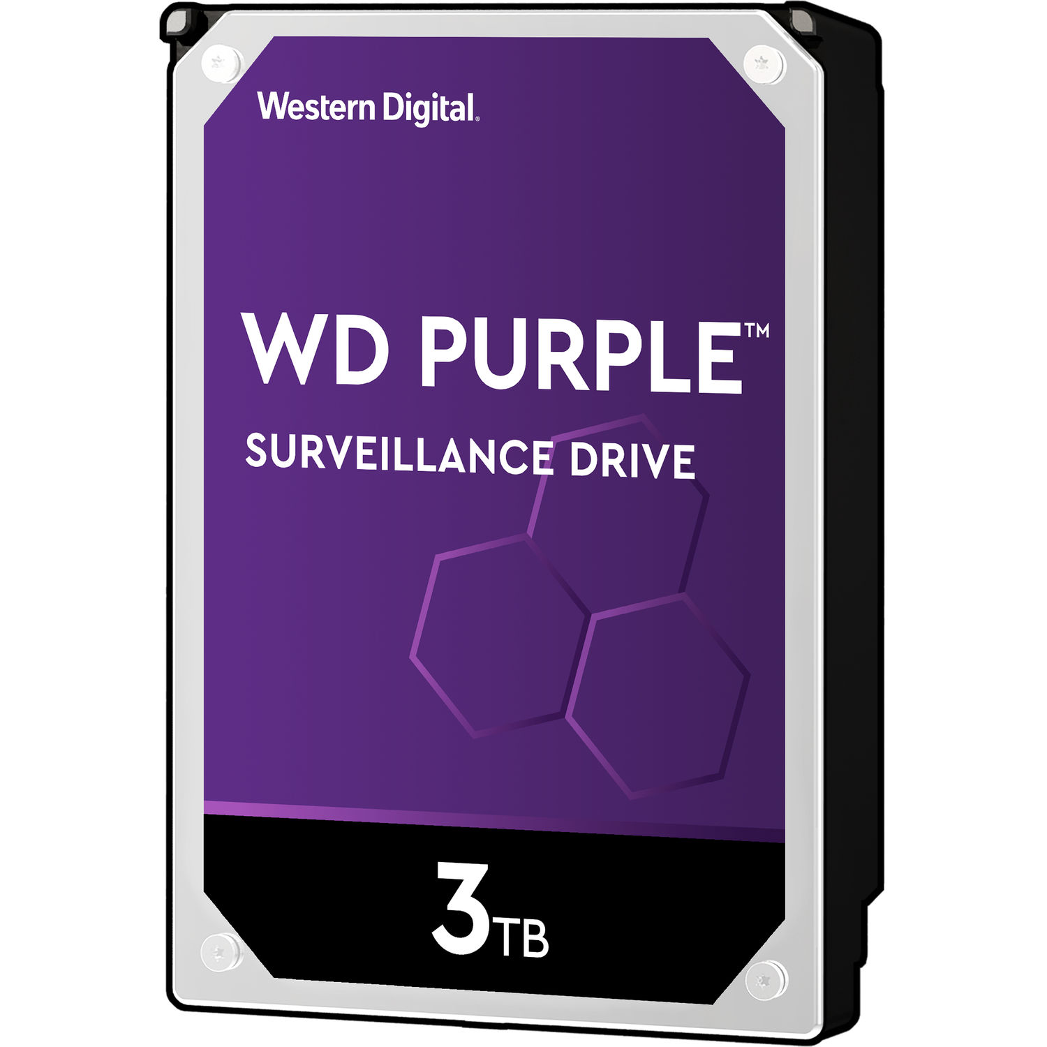 Disco Duro Interno de Vigilancia Wd Purple de 3Tb 5400 Rpm Sata Iii 3.5 Oem