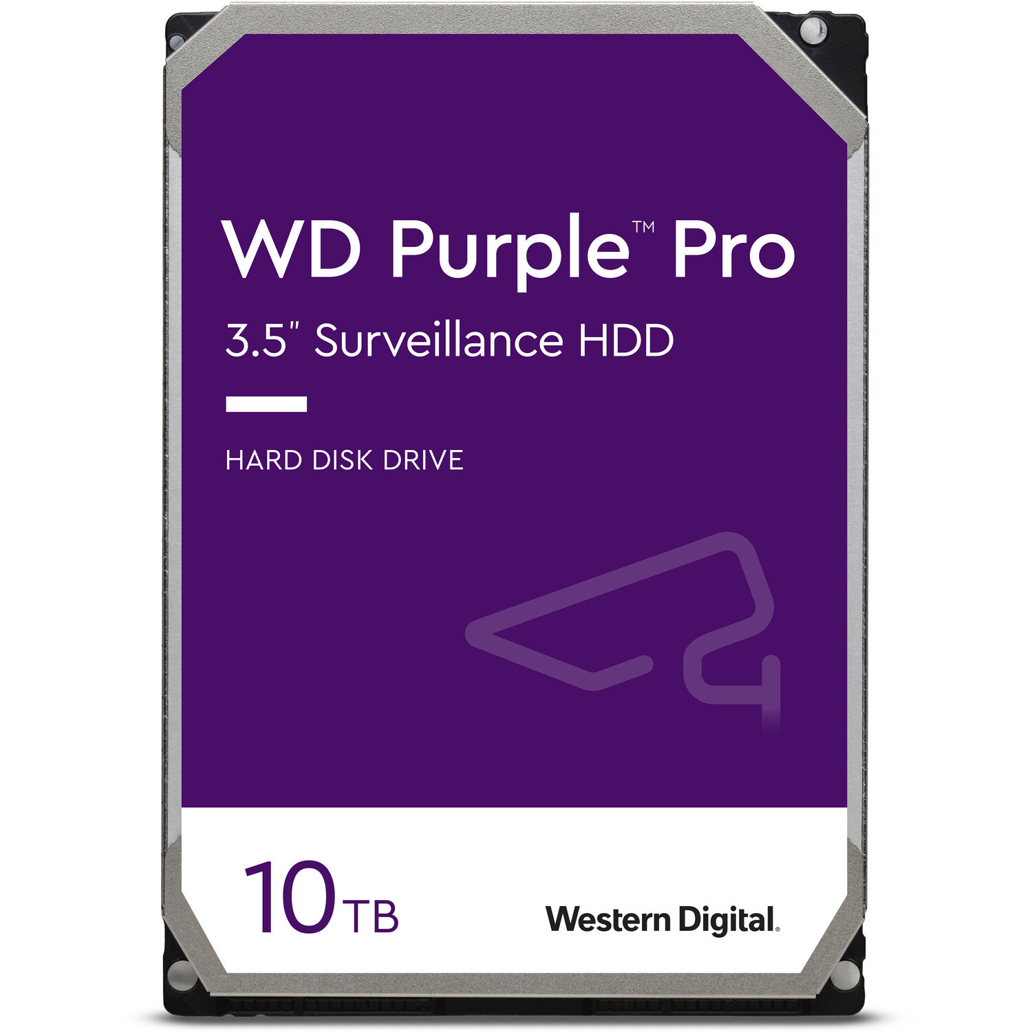 Disco Duro Interno de Vigilancia Wd Purple Pro de 10Tb Sata Iii 7200 Rpm 3.5 Oem
