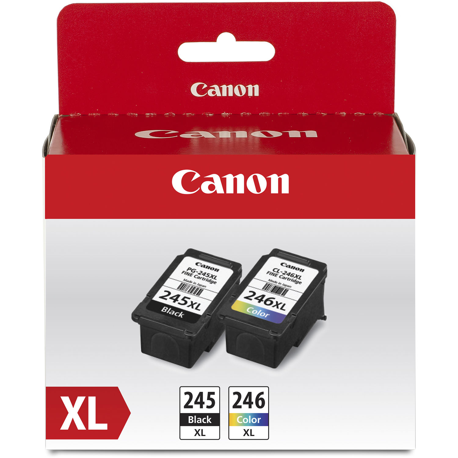 Value Pack Canon Pg 245 Xl Cl 246 Xl para Impresoras Pixma Seleccionadas
