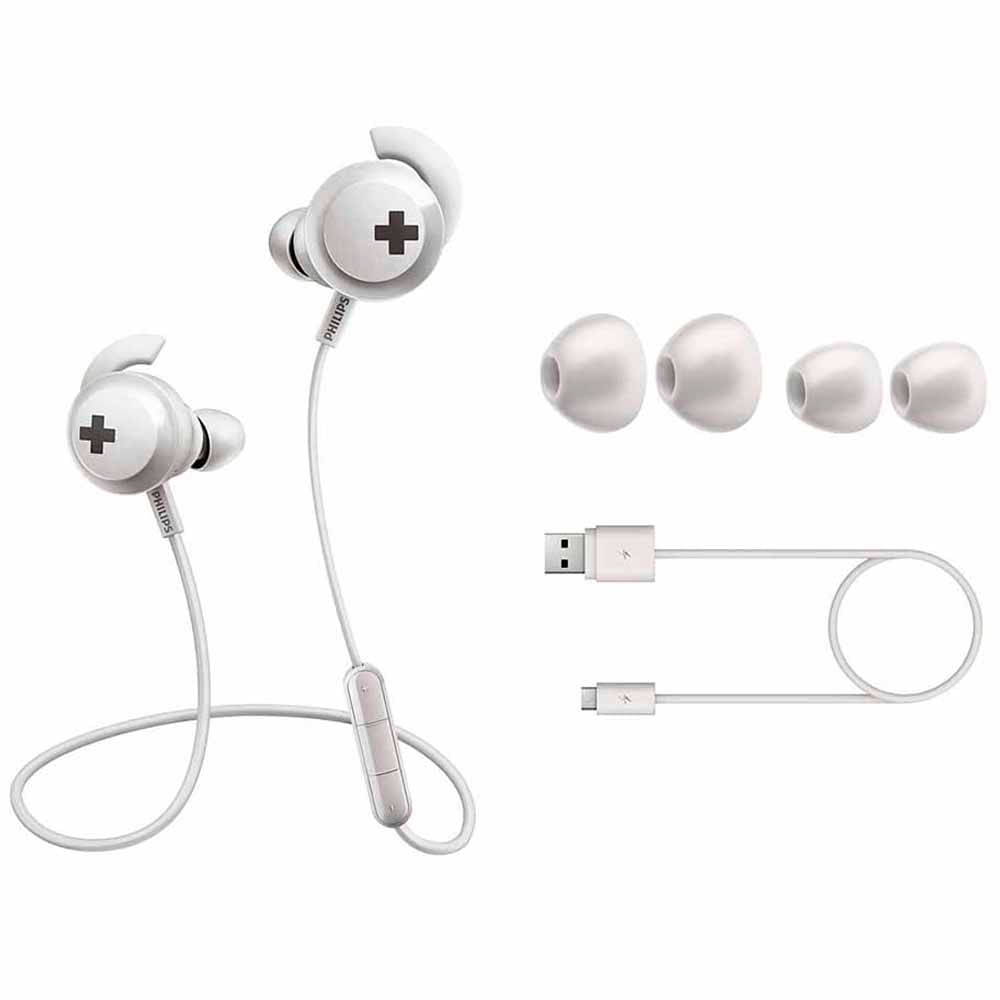 Audífonos In Ear Bluetooth PHILIPS SHB4305WT Blanco
