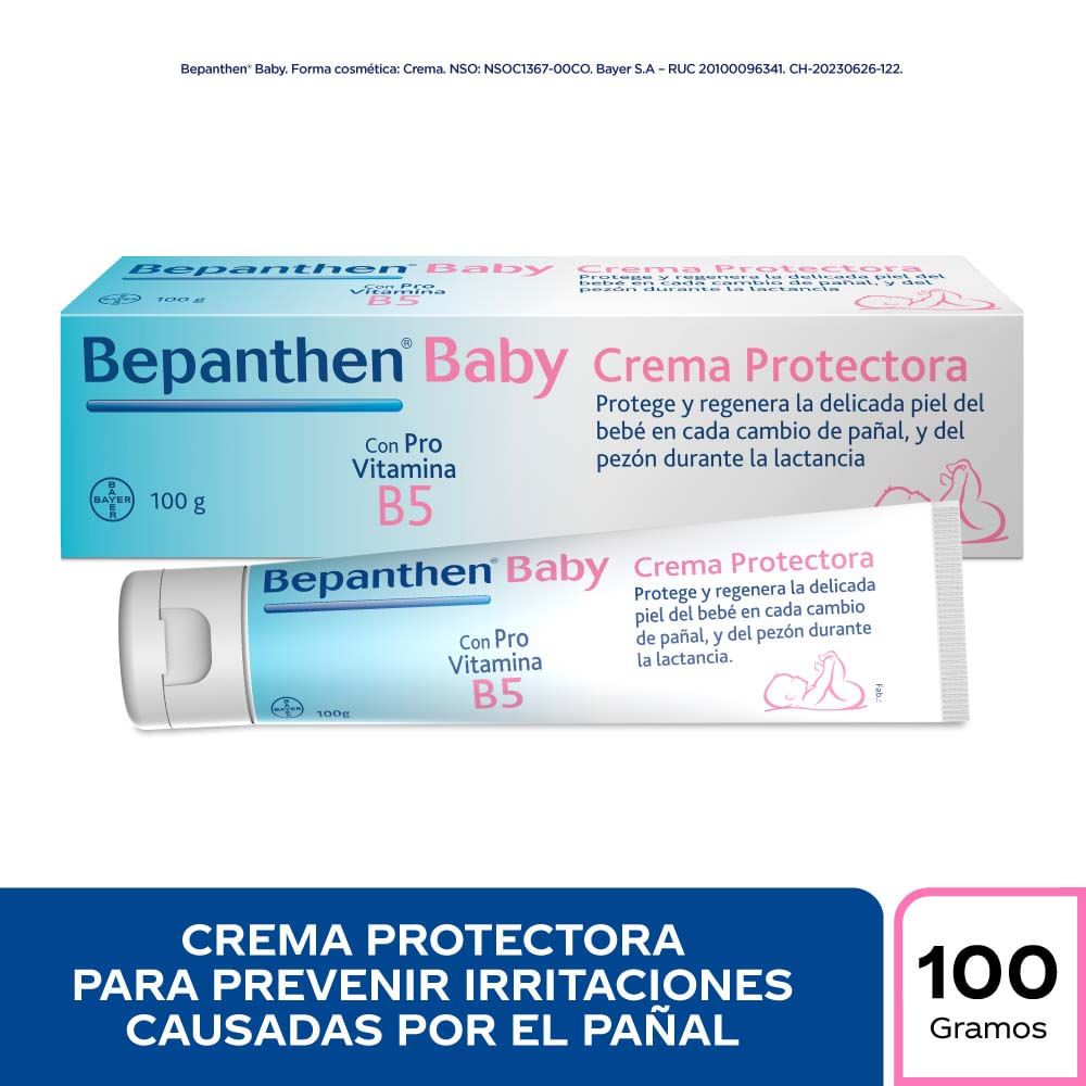 Crema Antiescaldaduras BEPANTHEN Baby Tubo 100g