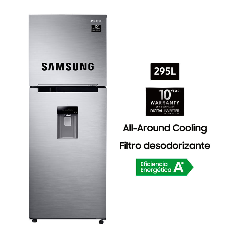 Refrigeradora Samsung Top Freezer Rt29K571Js8/Pe