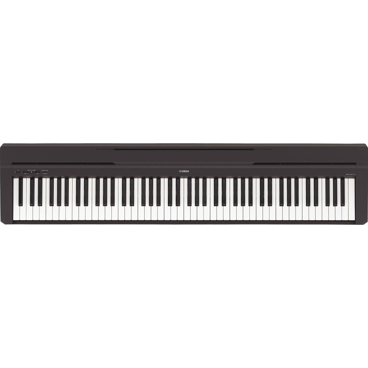 Piano Digital Portátil Yamaha P 45 de 88 Teclas Compacto Incluye Fuente de Alimentación Pa150