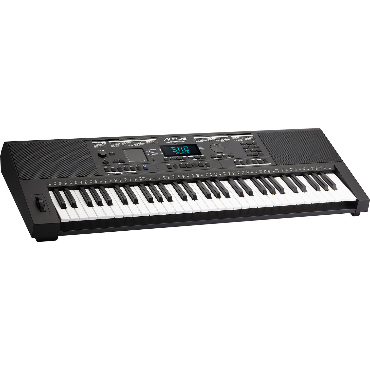 Teclado Portátil Alesis Harmony 61 Pro de 61 Teclas Sensibles Al Tacto