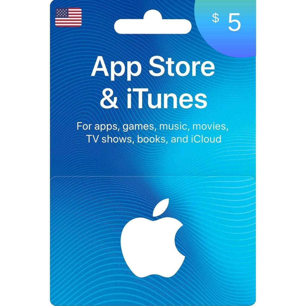 Codigo Itunes 5 dólares USA Apple Itunes Gift Card 5 USD (Digital)