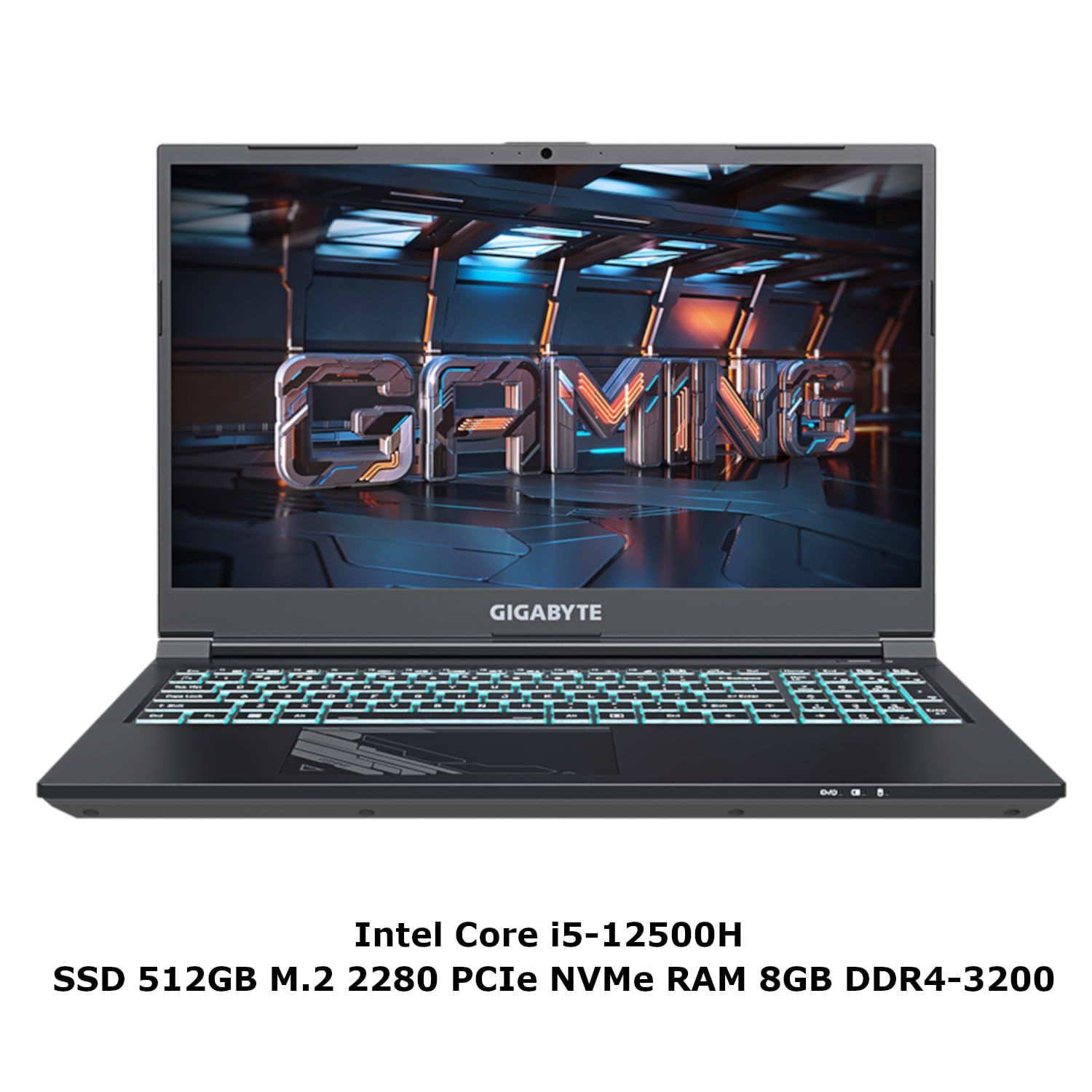 Laptop Gamer Gigabyte G5 KF Core i5-12500H 512GB 156 FHD 144Hz W11H