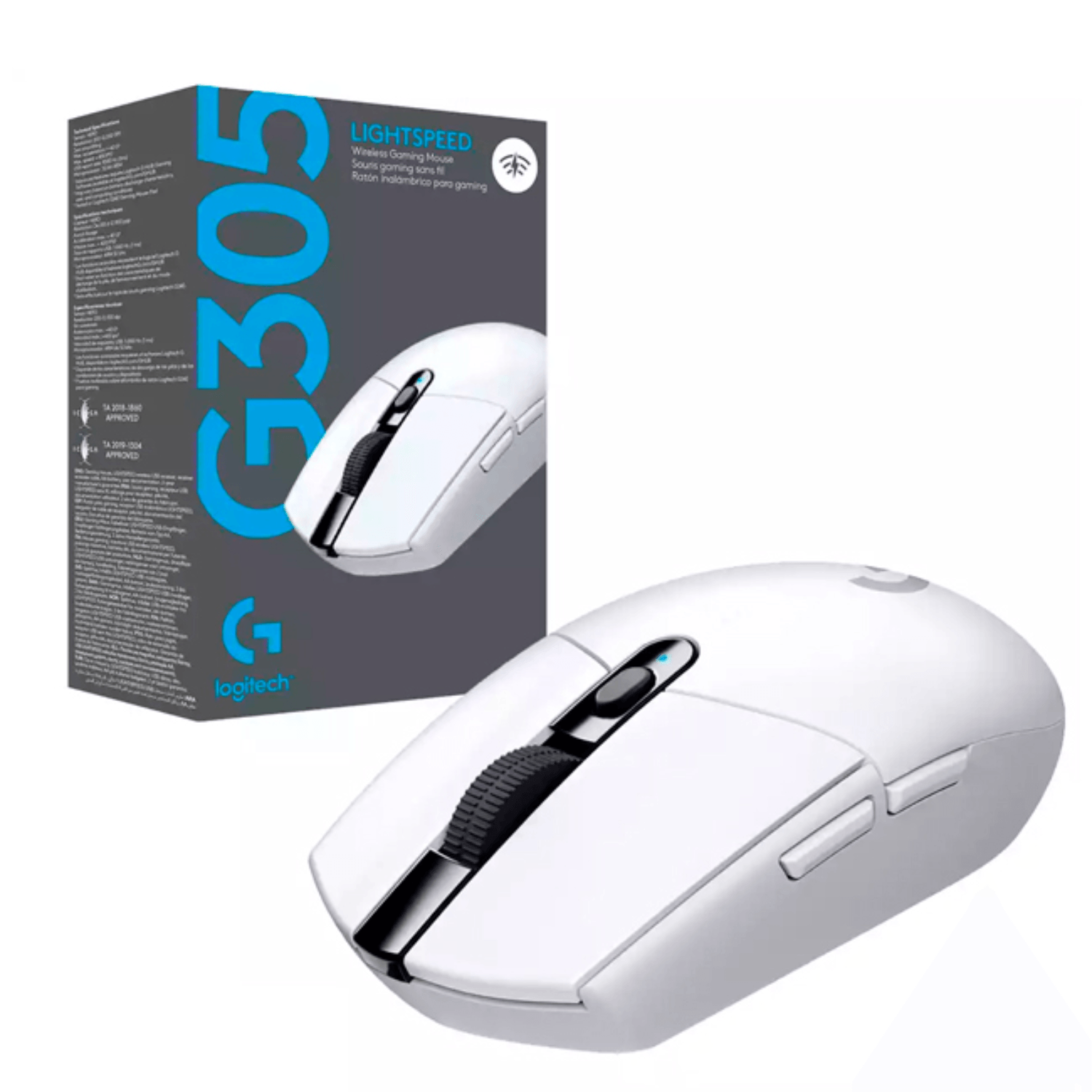 Mouse Gamer Inalámbrico Logitech Lightspeed G305 White
