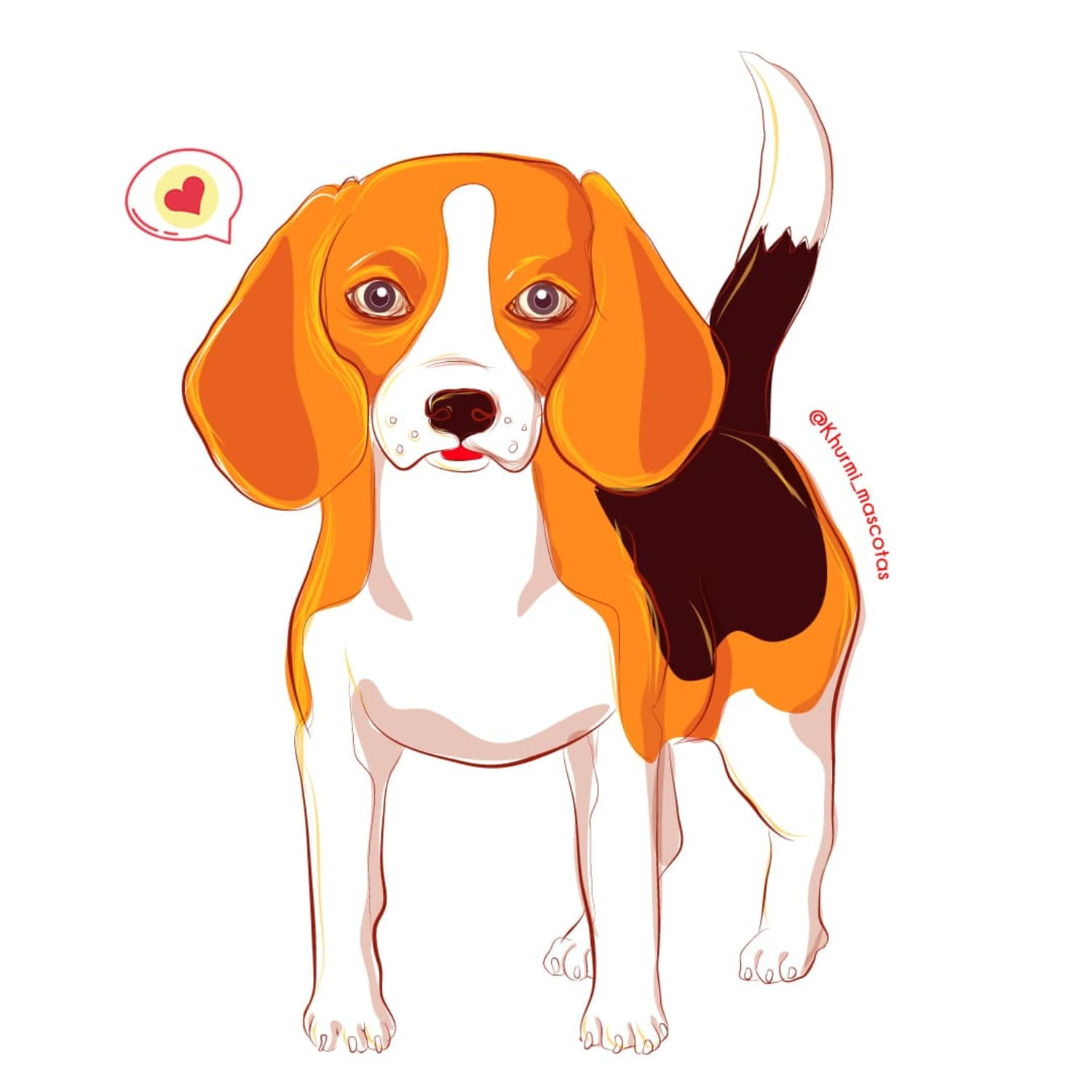 Cojín Dog Lover Khurmi Beagle