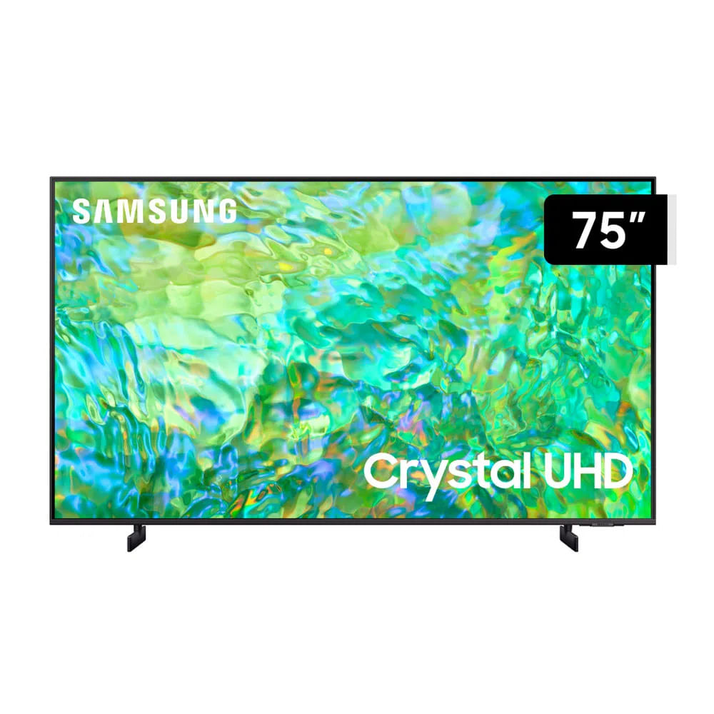 Televisor Samsung Smart Tv 75" Crystal Uhd 4k Un75cu8000 (2023)