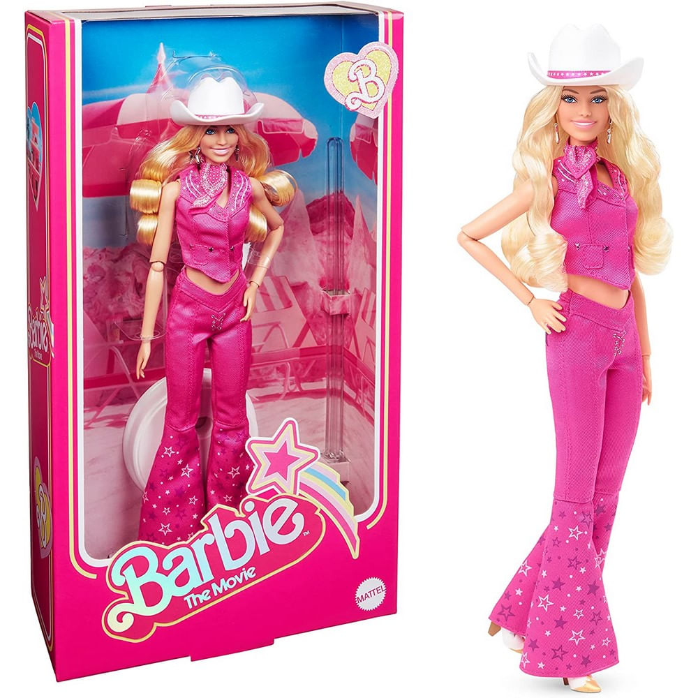 Muñeca Barbie la Pelicula Look Vaquero Exclusivo HPK00