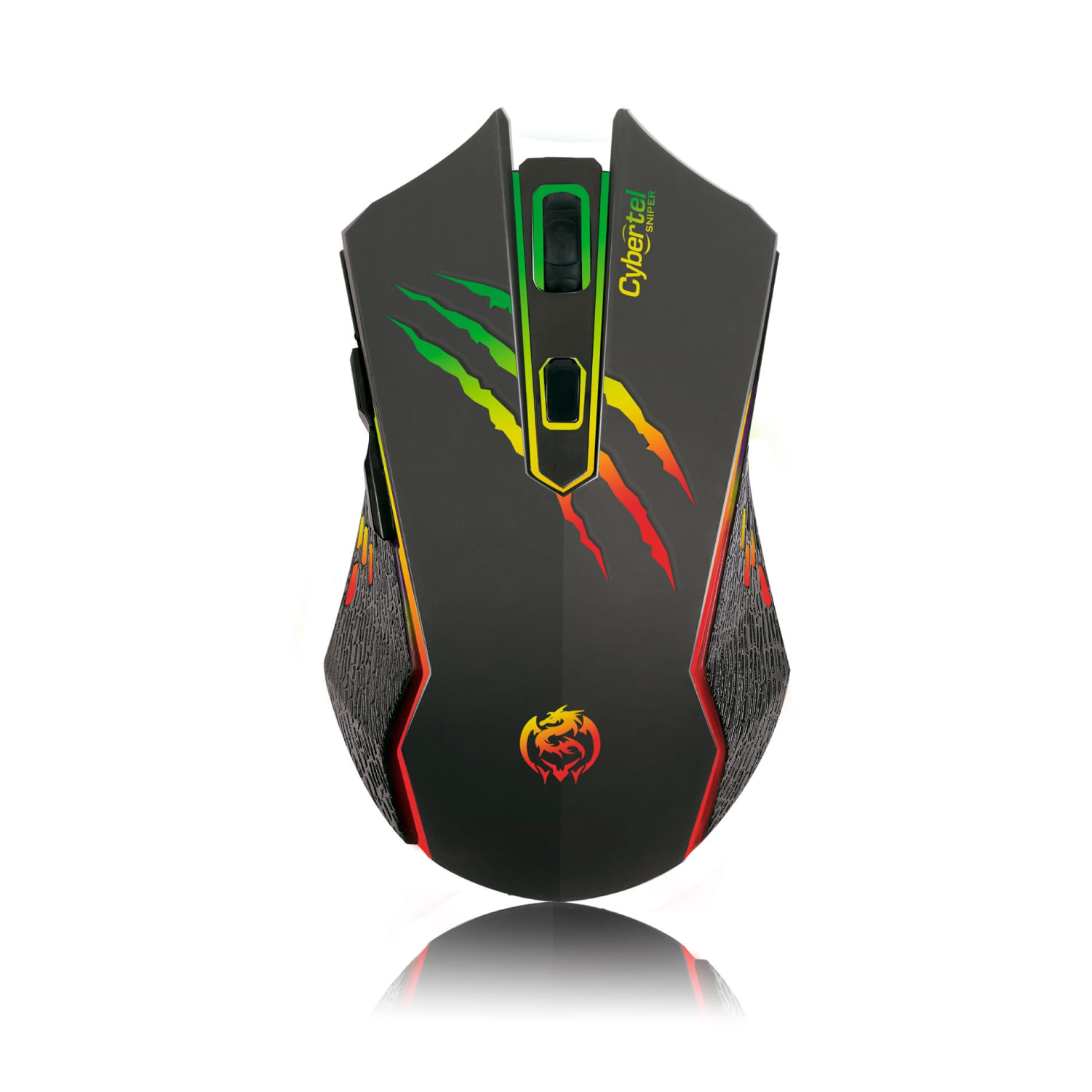 Mouse Gaming Con  Luces Rgb Sniper Cybertel