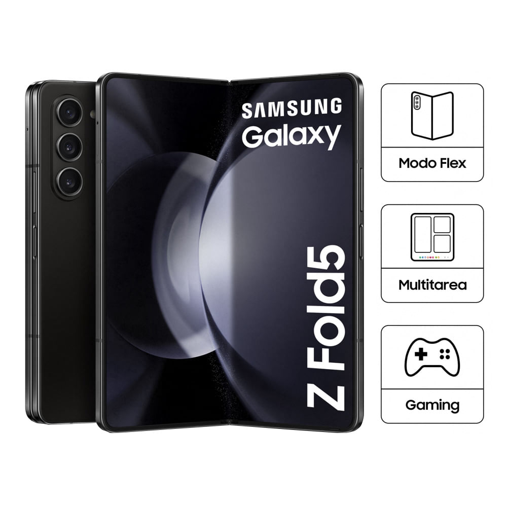 Smartphone SAMSUNG Galaxy Z Fold 5 7.6" 12GB 256GB 50MP +12MP +10MP Phantom Black