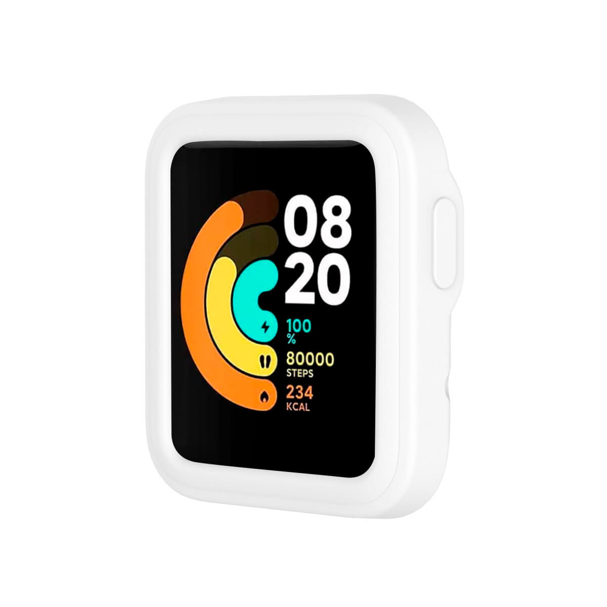 Case de Silicona Para Xiaomi Mi Watch Lite Blanco