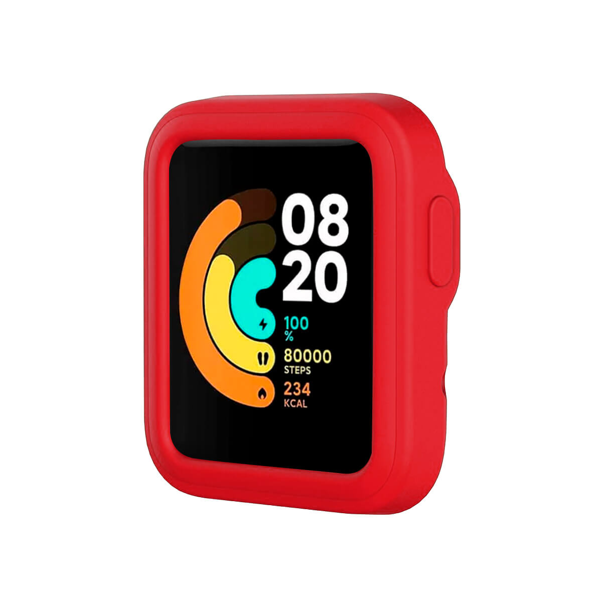Case de Silicona Para Xiaomi Mi Watch Lite Rojo