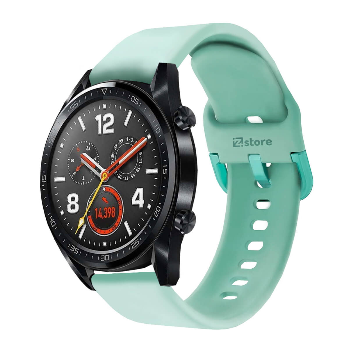 Correa Compatible Con Huawei Watch GT Verde Esmeralda Evilla 22mm