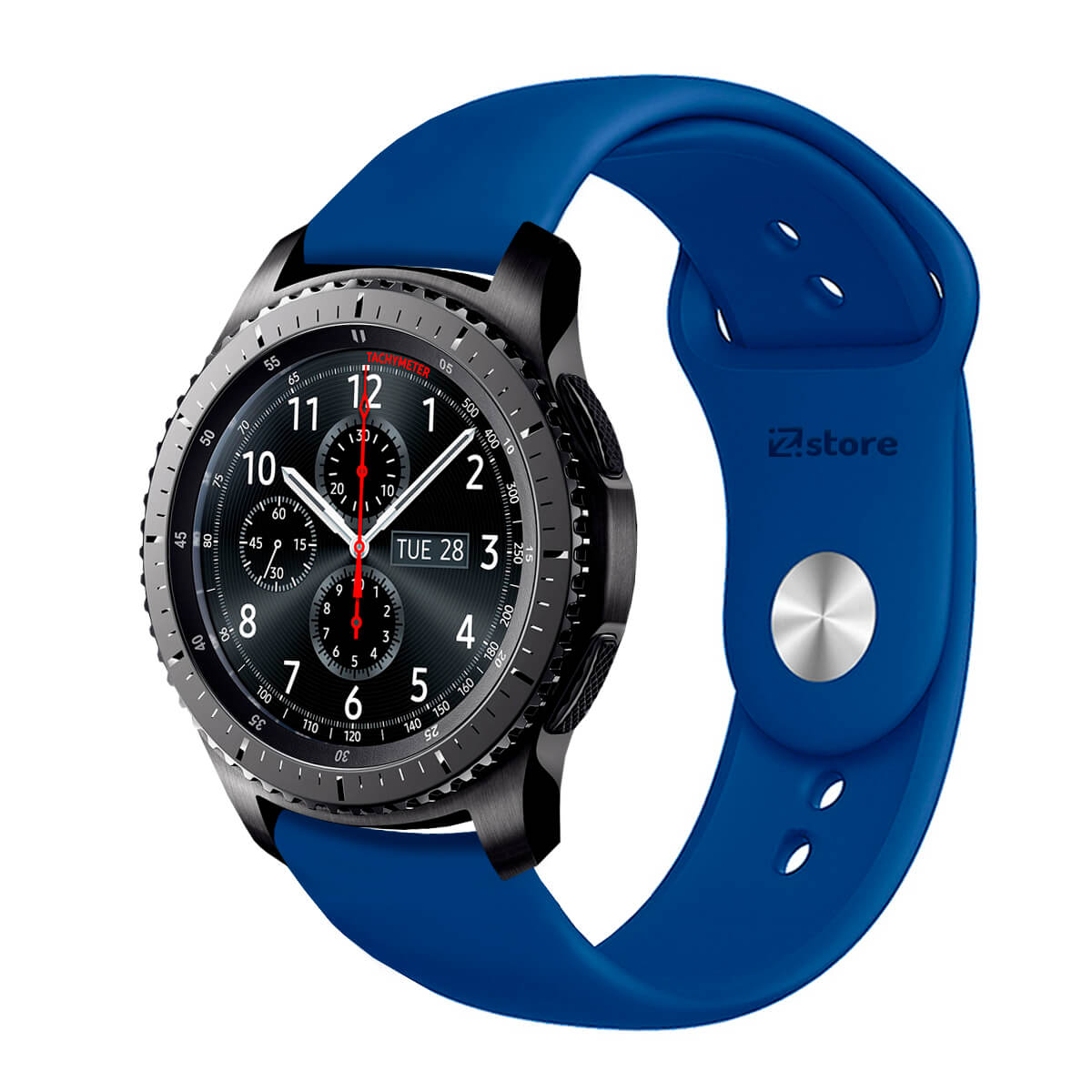 Correa Compatible Con Samsung Galaxy Gear S3 Frontier Azul Broche 22mm