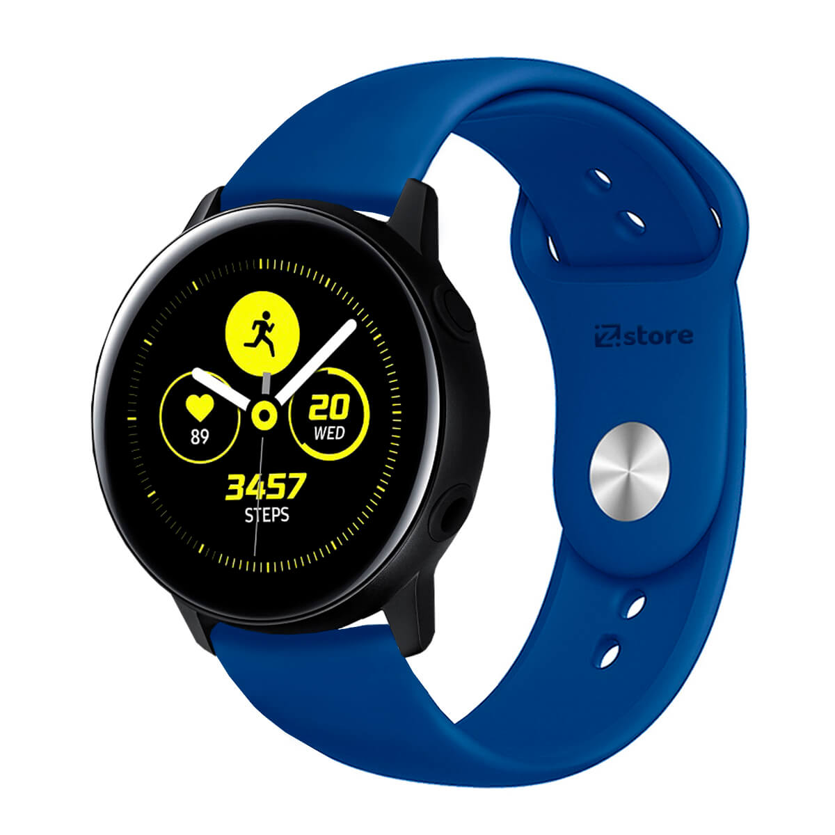Correa Compatible Con Samsung Galaxy Watch Active Azul Broche 20mm