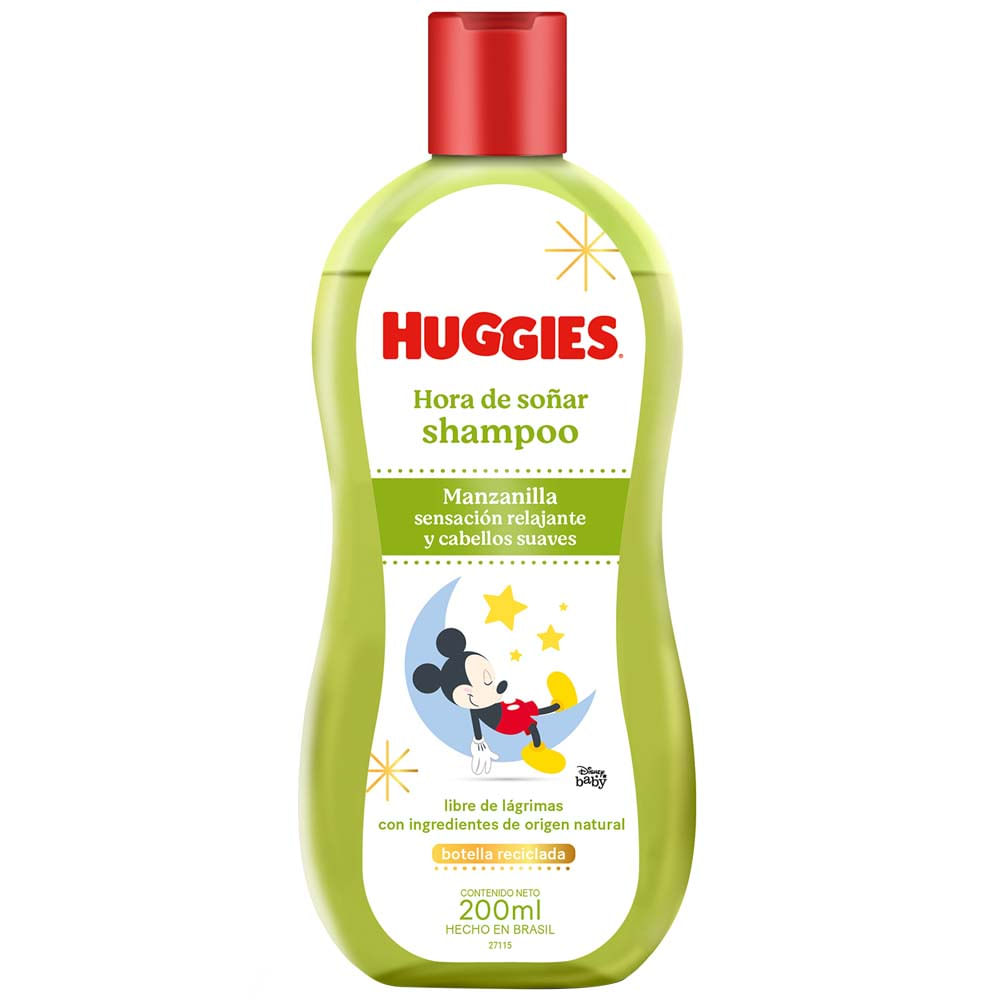 Shampoo Manzanilla HUGGIES Frasco 200ml