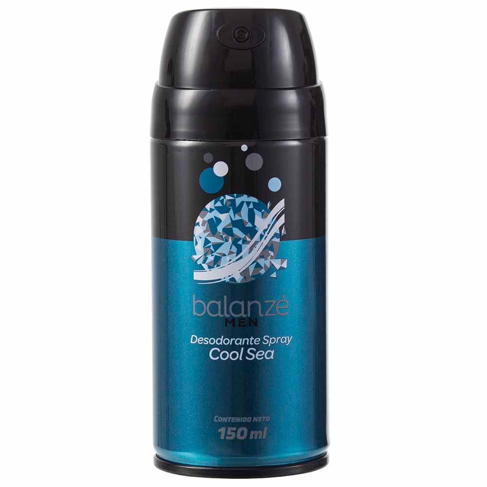 Desodorante para hombre BALANZÉ Cool Sea Frasco 150ml