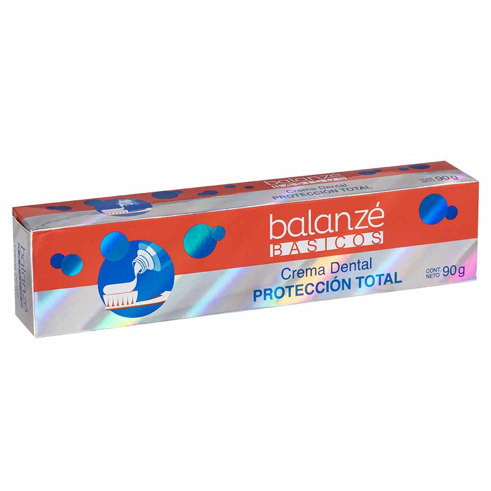 Pasta Dental BALANZÉ BÁSICOS ProtecciónTotal Tubo 90g