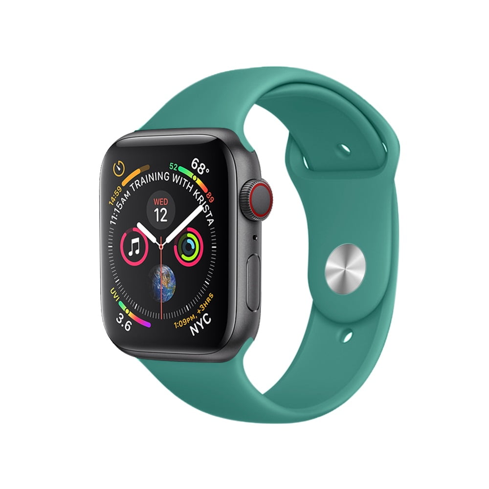 Correa Compatible Con Apple Watch 38mm/40mm Colores Verde Pino