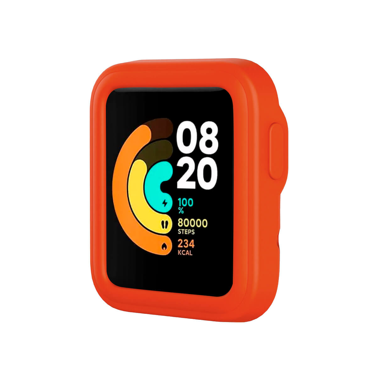 Case de Silicona Para Xiaomi Mi Watch Lite Naranja
