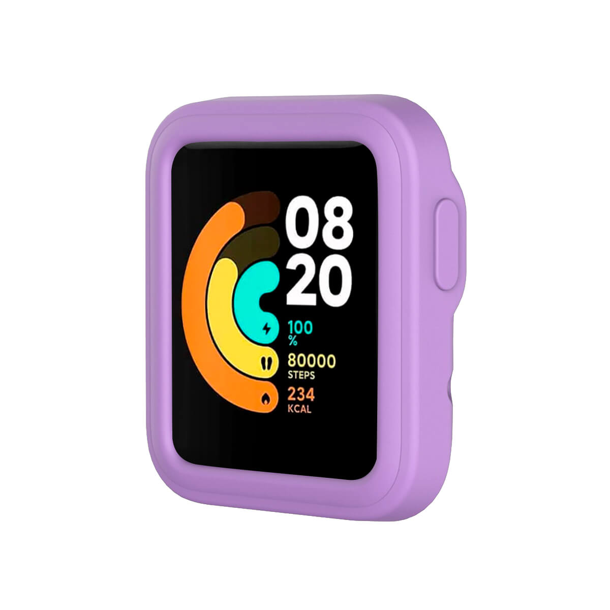 Case de Silicona Para Xiaomi Mi Watch Lite Lila