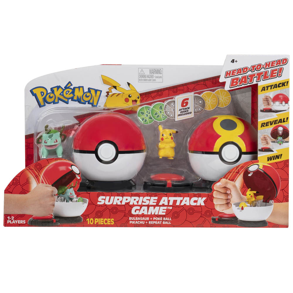 Set de Juego POKEMON Ataque Sorpresa PKW2474 (Modelos Aleatorios)