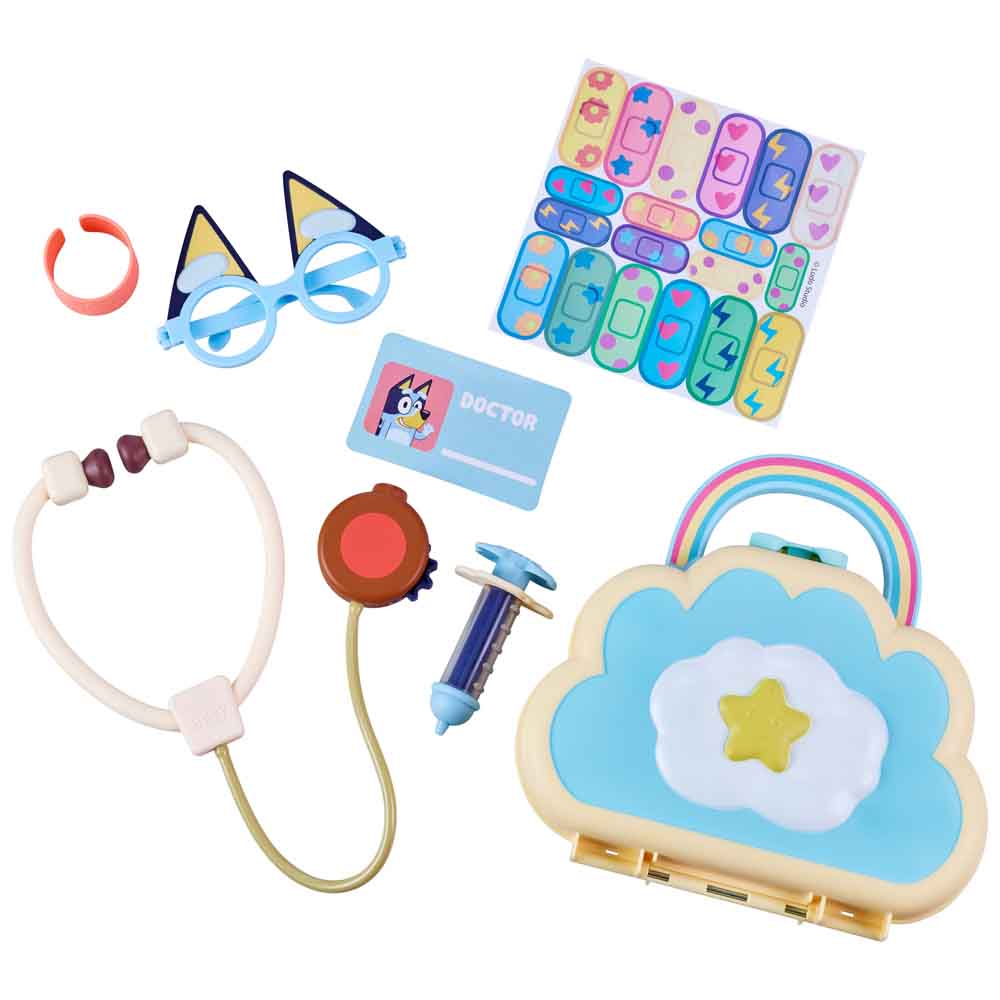 Set de Doctor BLUEY Bolso Nube 13095