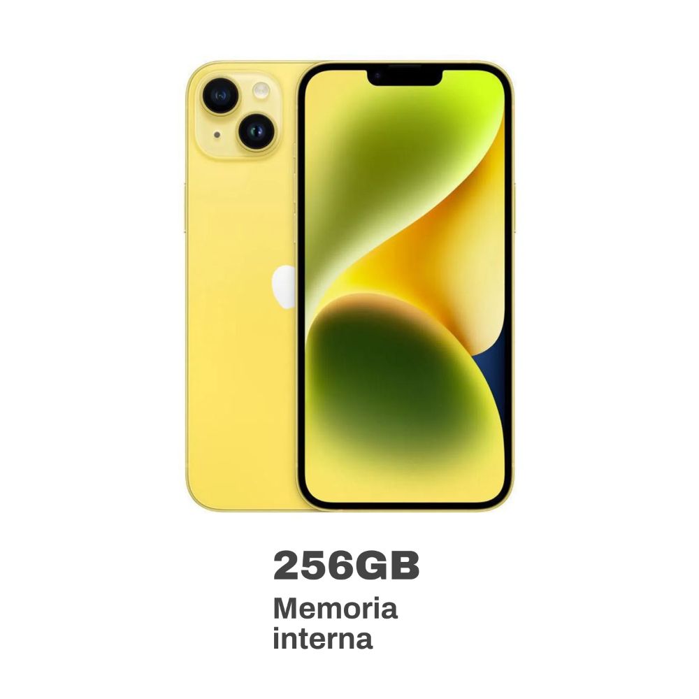 Apple iPhone 14 6.1" 256GB Amarillo