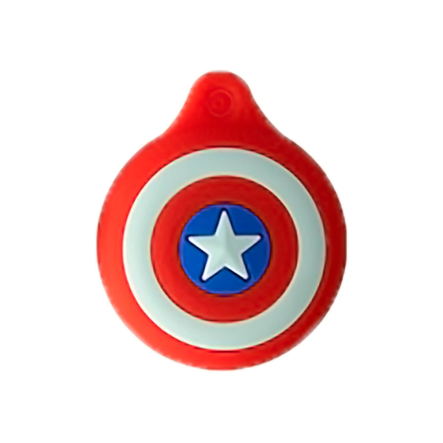 Case  Llavero Para Airtag Capitán América Escudo