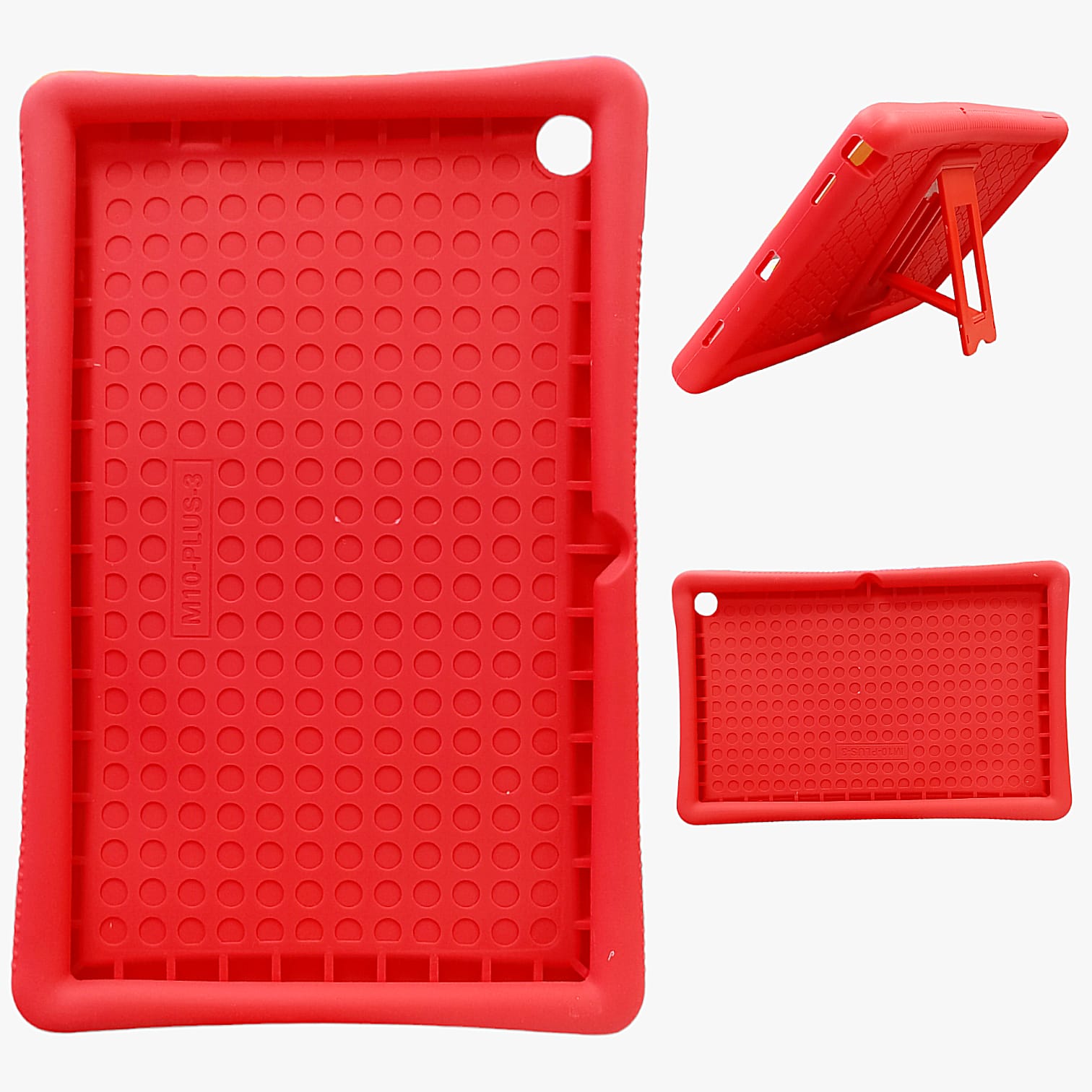 Funda de Silicona para Tablet Lenovo M10 Plus 3ra Gen 10,6" Rojo