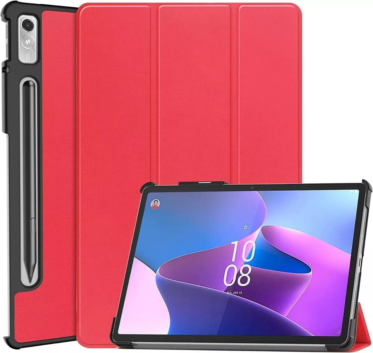 Funda para Tablet Lenovo Tab P11 Pro 11.2" 2da Gen 2022 Tb132Fu Bookcover Rojo
