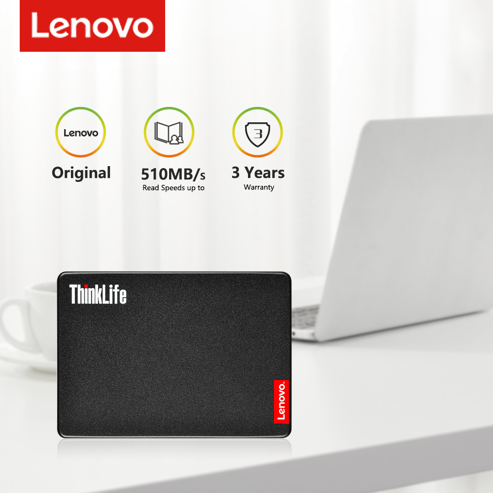 Disco Duro Sólido Lenovo ThinkLife St600 Sata 3 De 120 Gb Para Pc o Laptop