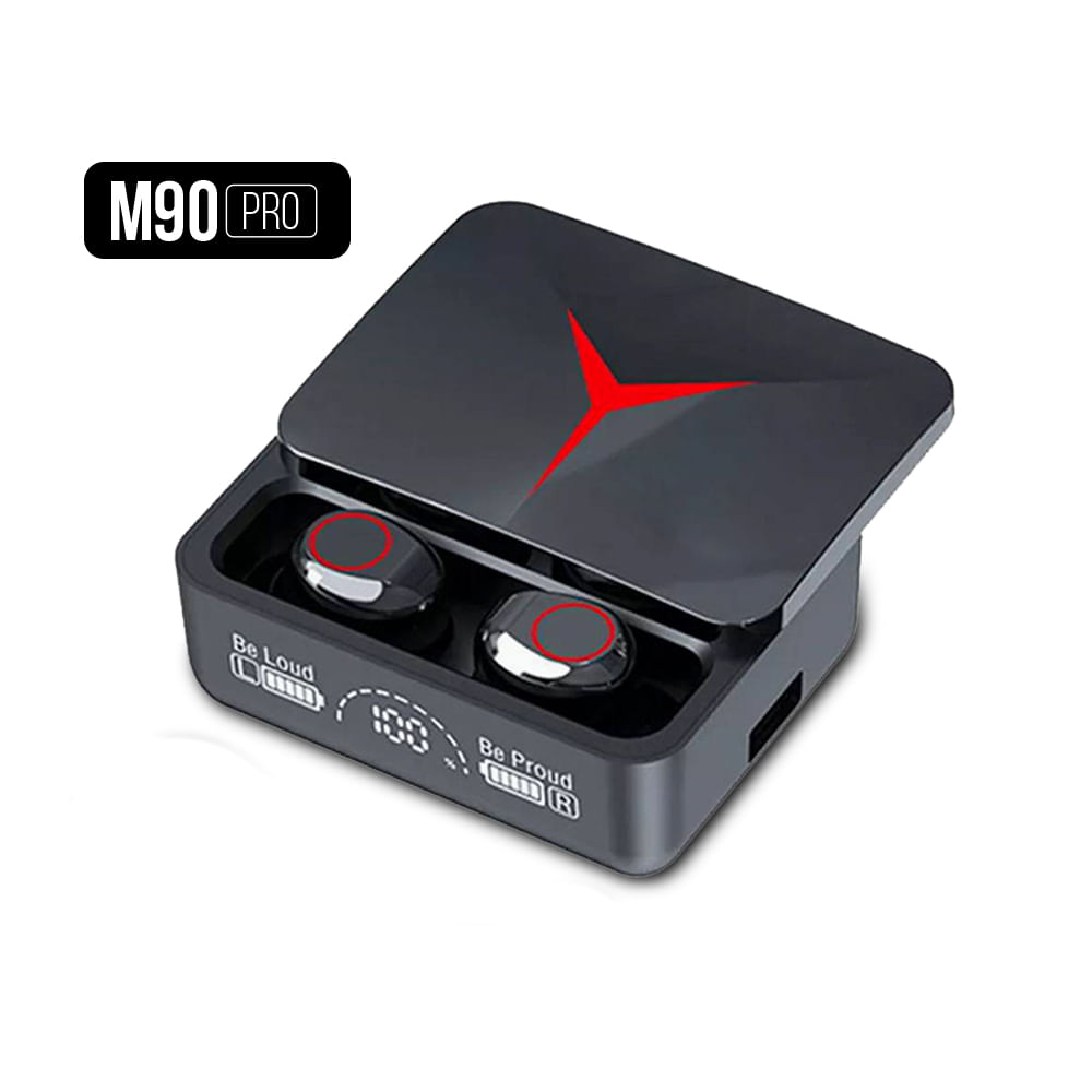 Audífonos Gamer M90 PRO TWS Inalámbricos Bluetooth v53