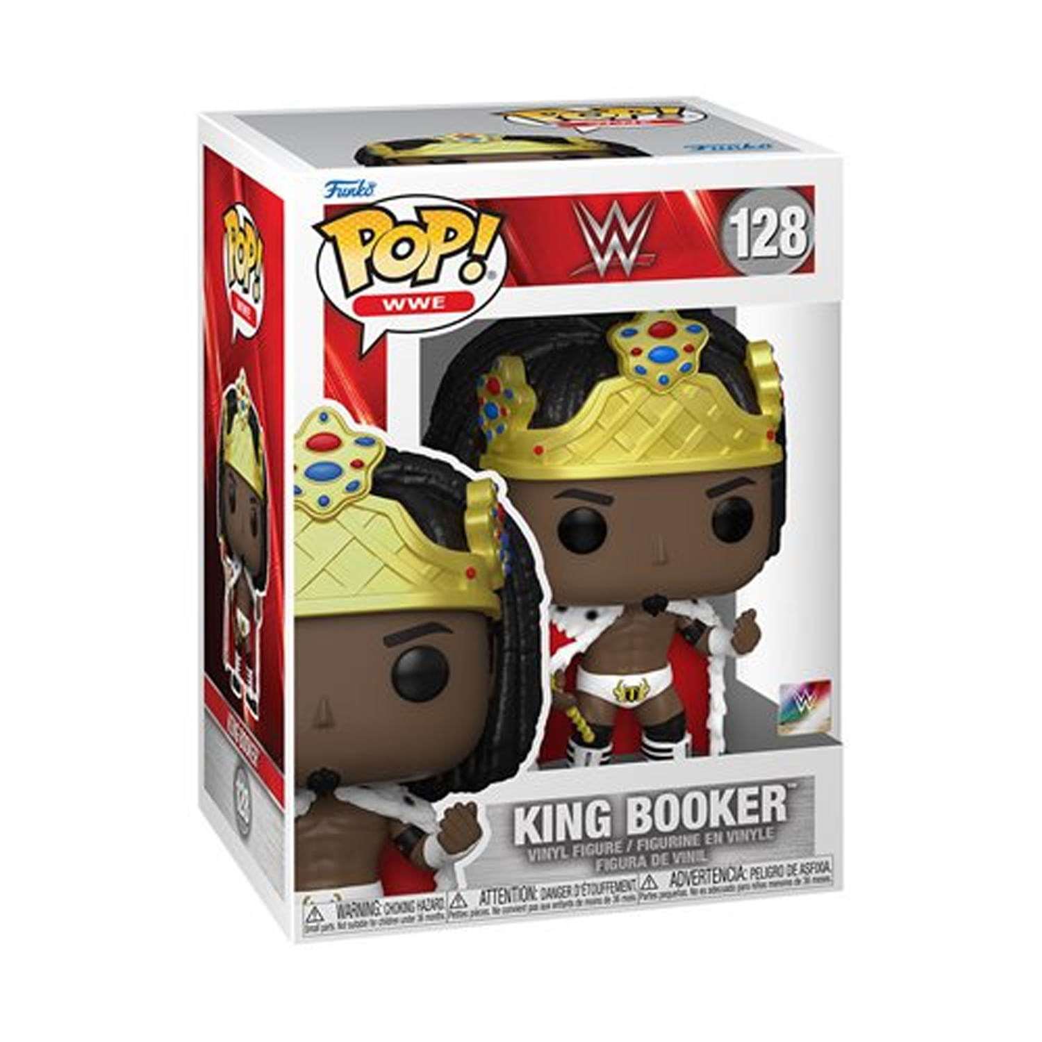 WWE King Booker T Funko Pop! Vinyl Figure 128