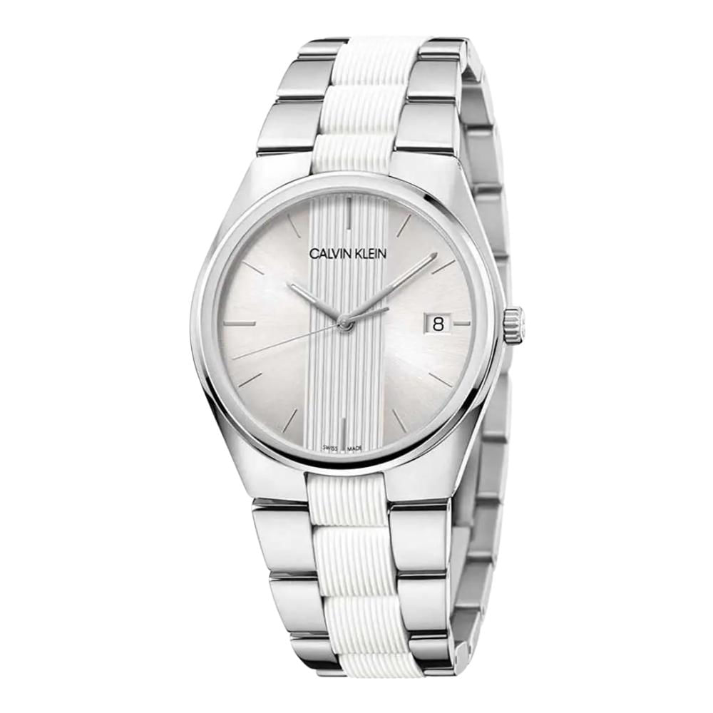 Reloj Calvin Klein K9e211k6 Mujer Silver