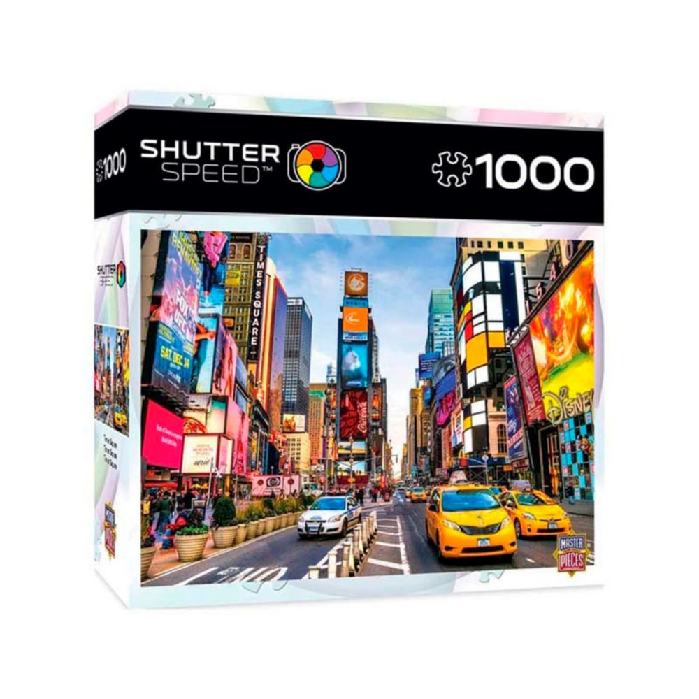 Rompecabezas 3D Masterpieces Times Square 1000 Piezas