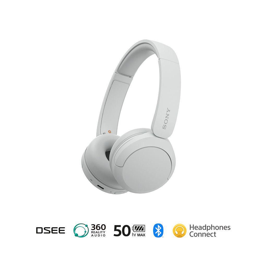Audífonos Sony WH-CH520 On Ear Bluetooth Blanco