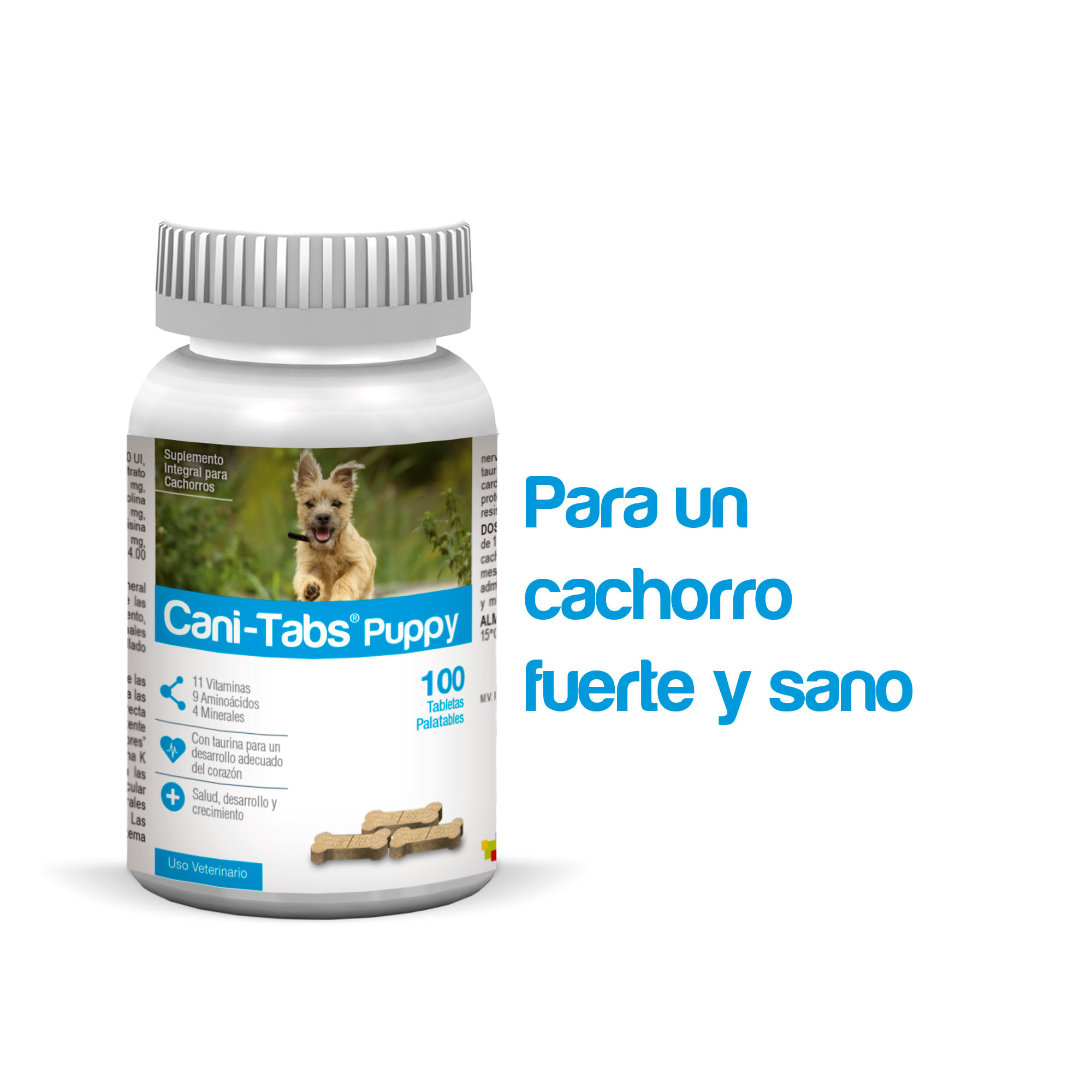 Vitamina Suplemento para Perros Cani-Tabs Daily Multi Puppy X 100 Tab