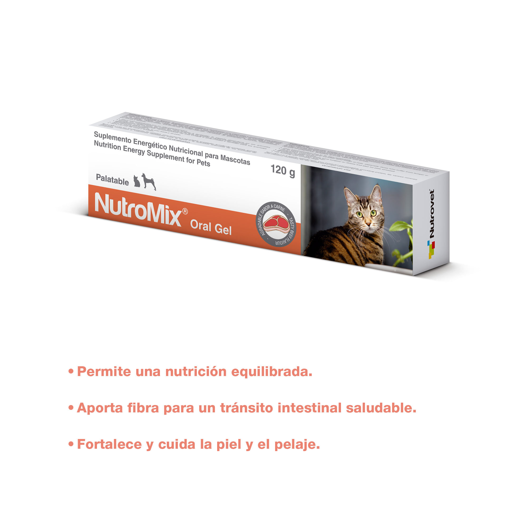 Vitamina Suplemento para Perros y Gatos Nutromix Daily Multi X 120 G