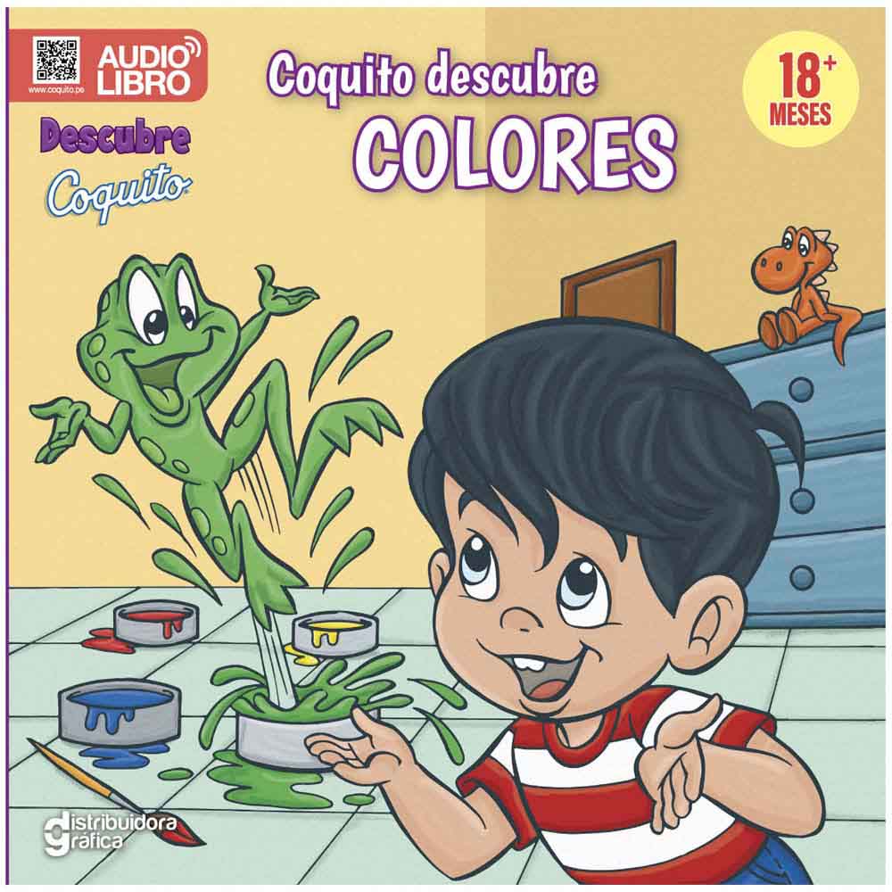 Libro Infantil DGNOTTAS Descubre los Colores