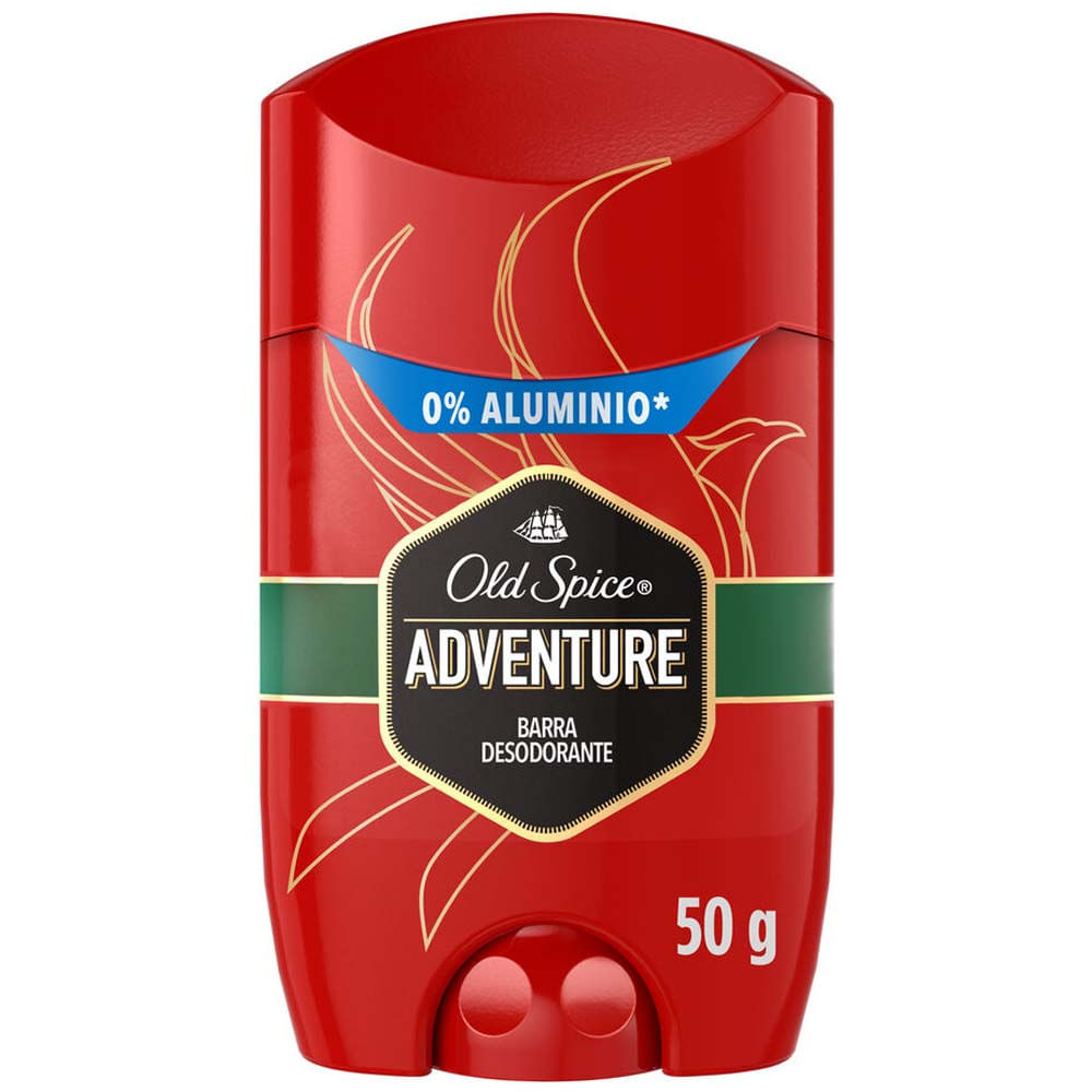 Desodorante para hombre en Barra OLD SPICE Adventure Frasco 50g