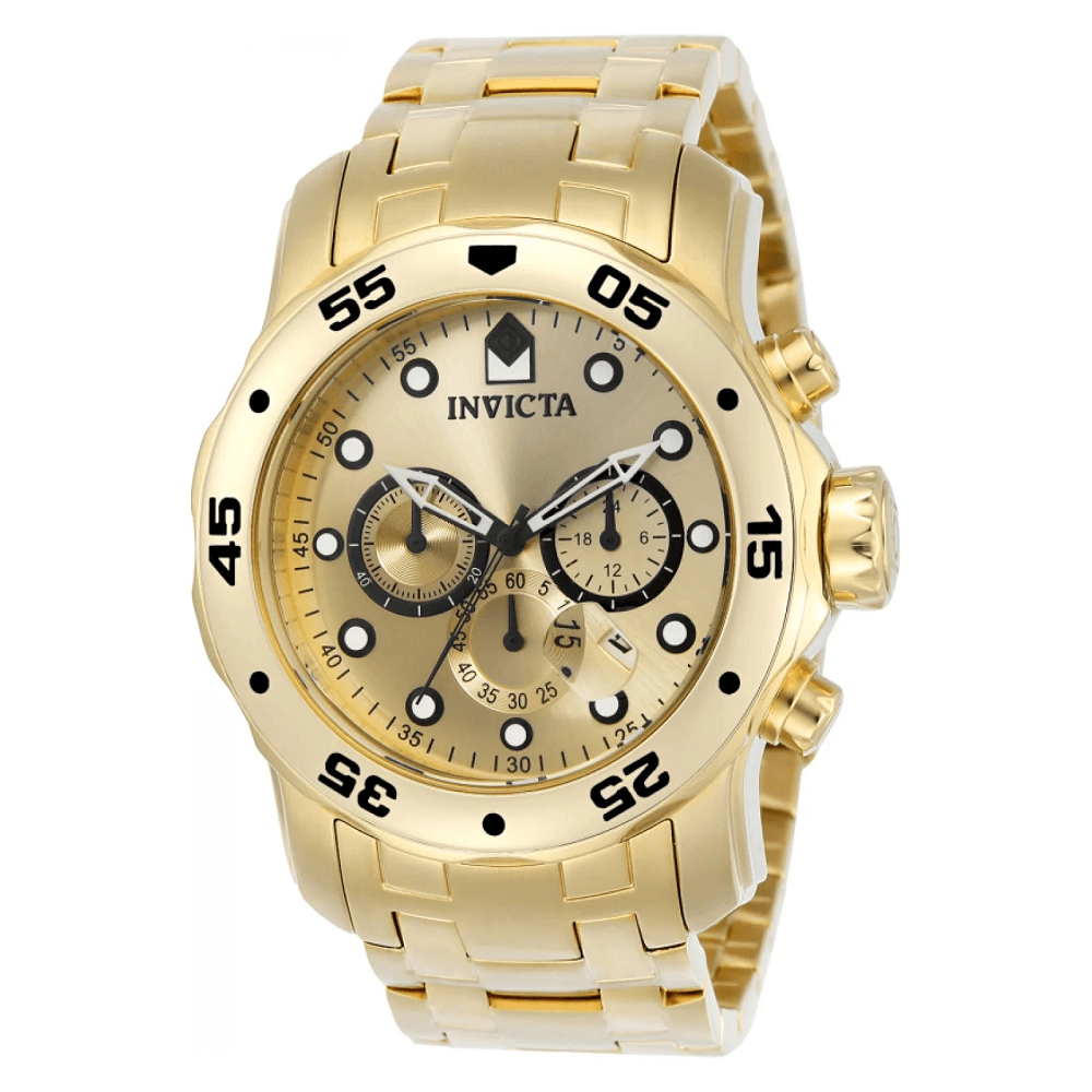 Reloj Invicta Pro Diver Scuba 0074 Gold Hombre