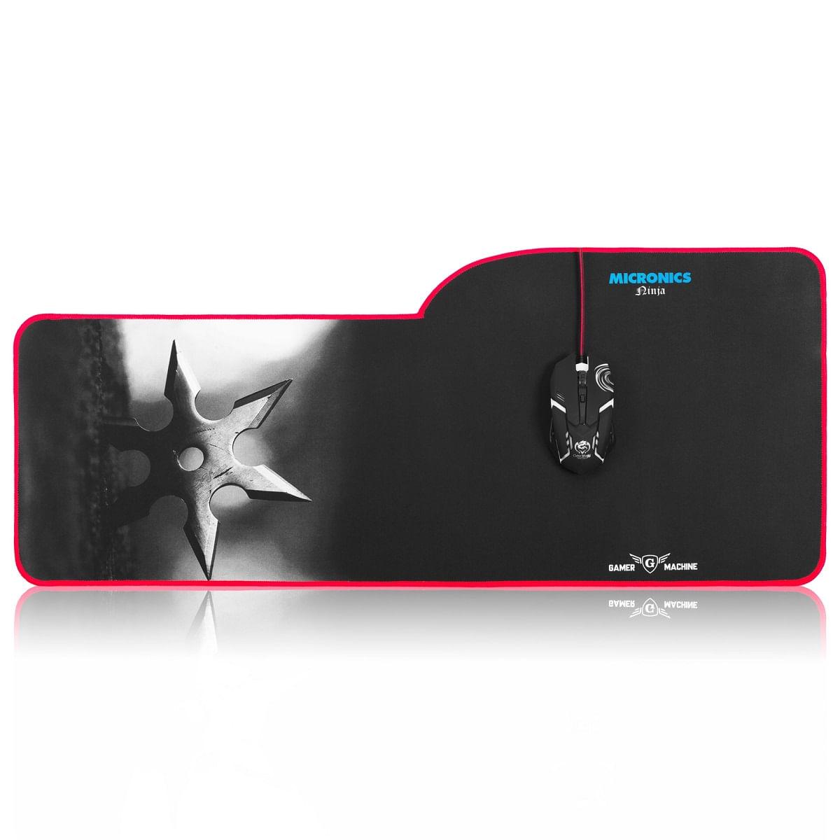 Mousepad Micronics Ninja X100 Gamer XL 345 x 795 x 3 mm