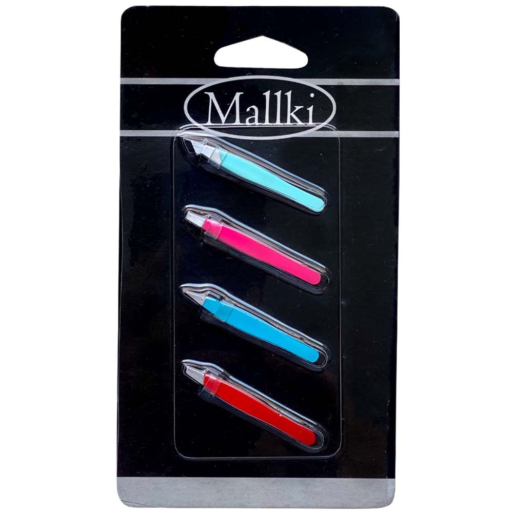 Pinzas Minis de Colores MALLKI Blister 4un