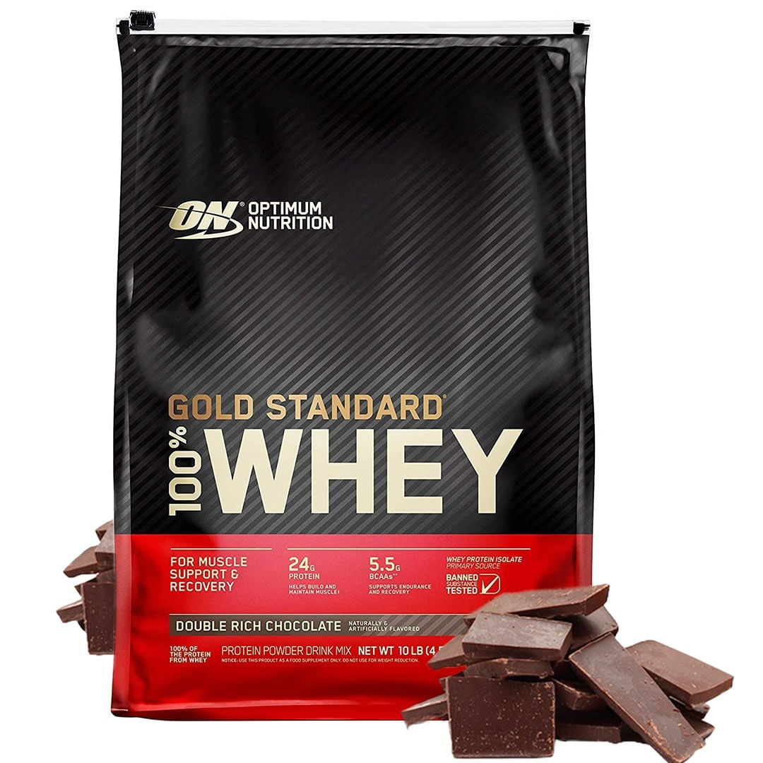 Proteina Gold Standard Whey Optimum Nutrition 10 LB Chocolate