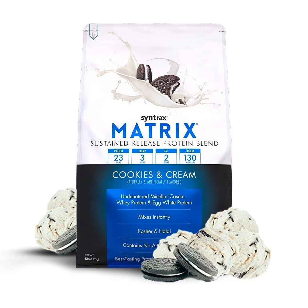 Proteína Matrix Simply Cookies and Cream 5 Lb Syntrax