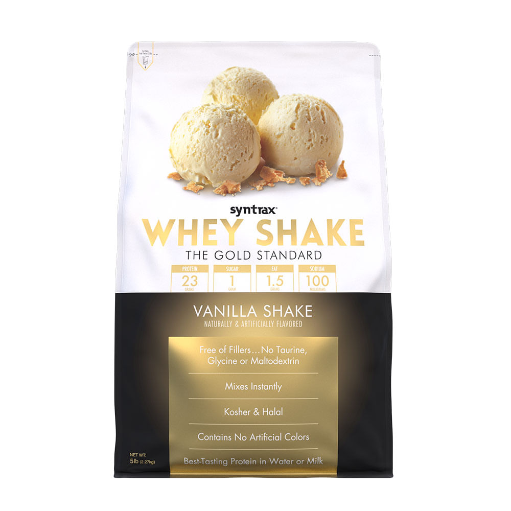Proteína Whey Shake Vanilla Shake 5 Lb Syntrax
