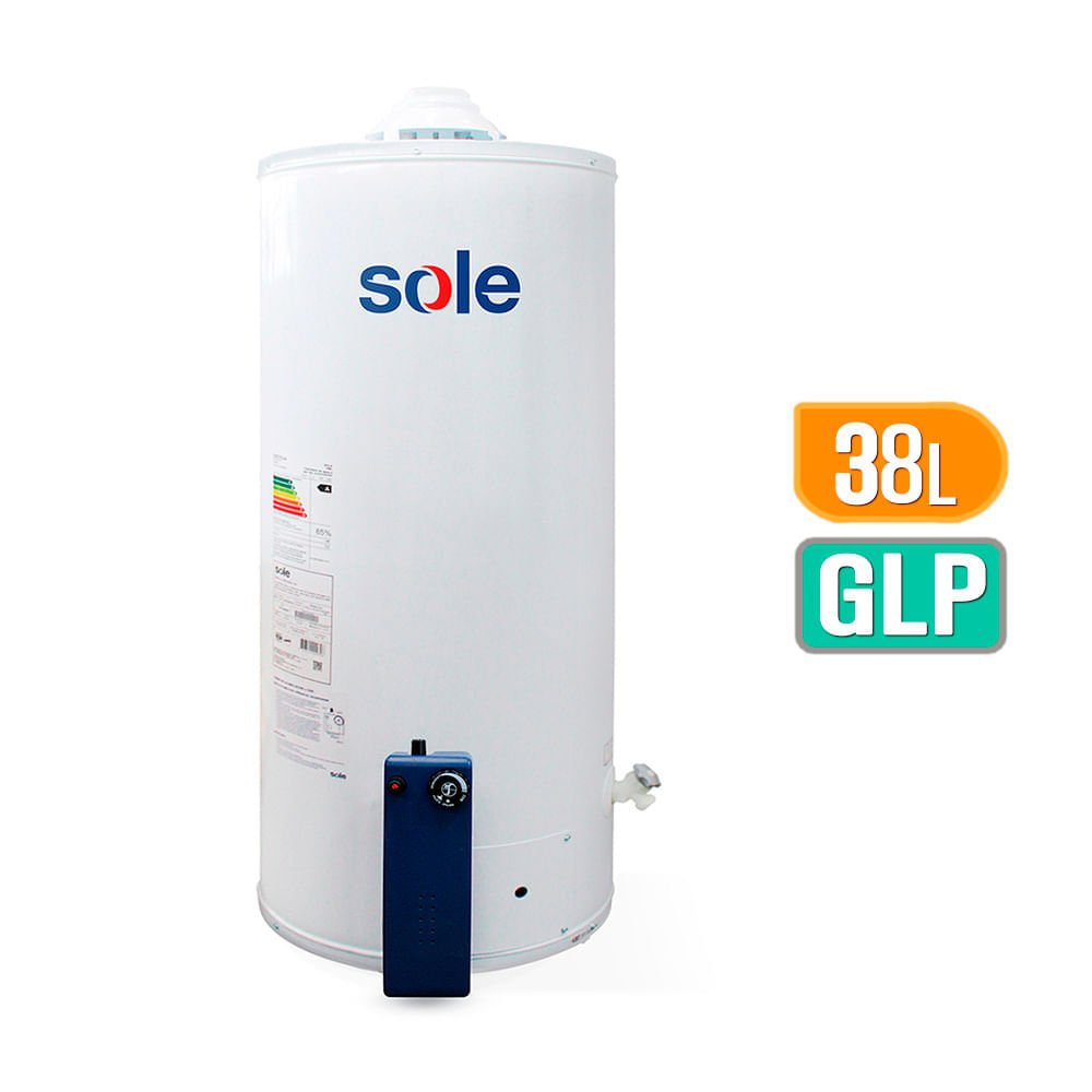 Terma a gas acumulación GLP 38 litros